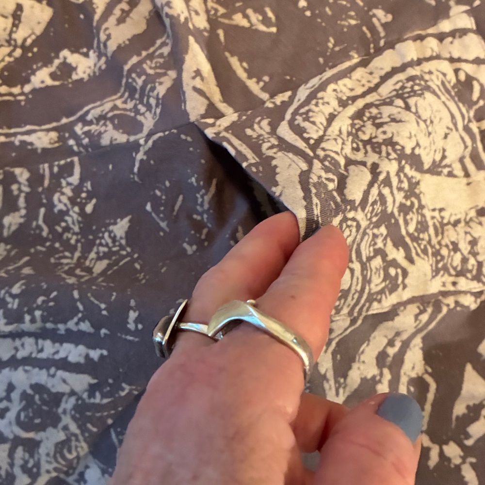 bryn Walker Gray and Cream Patterned Jacket - Picture 11 of 11